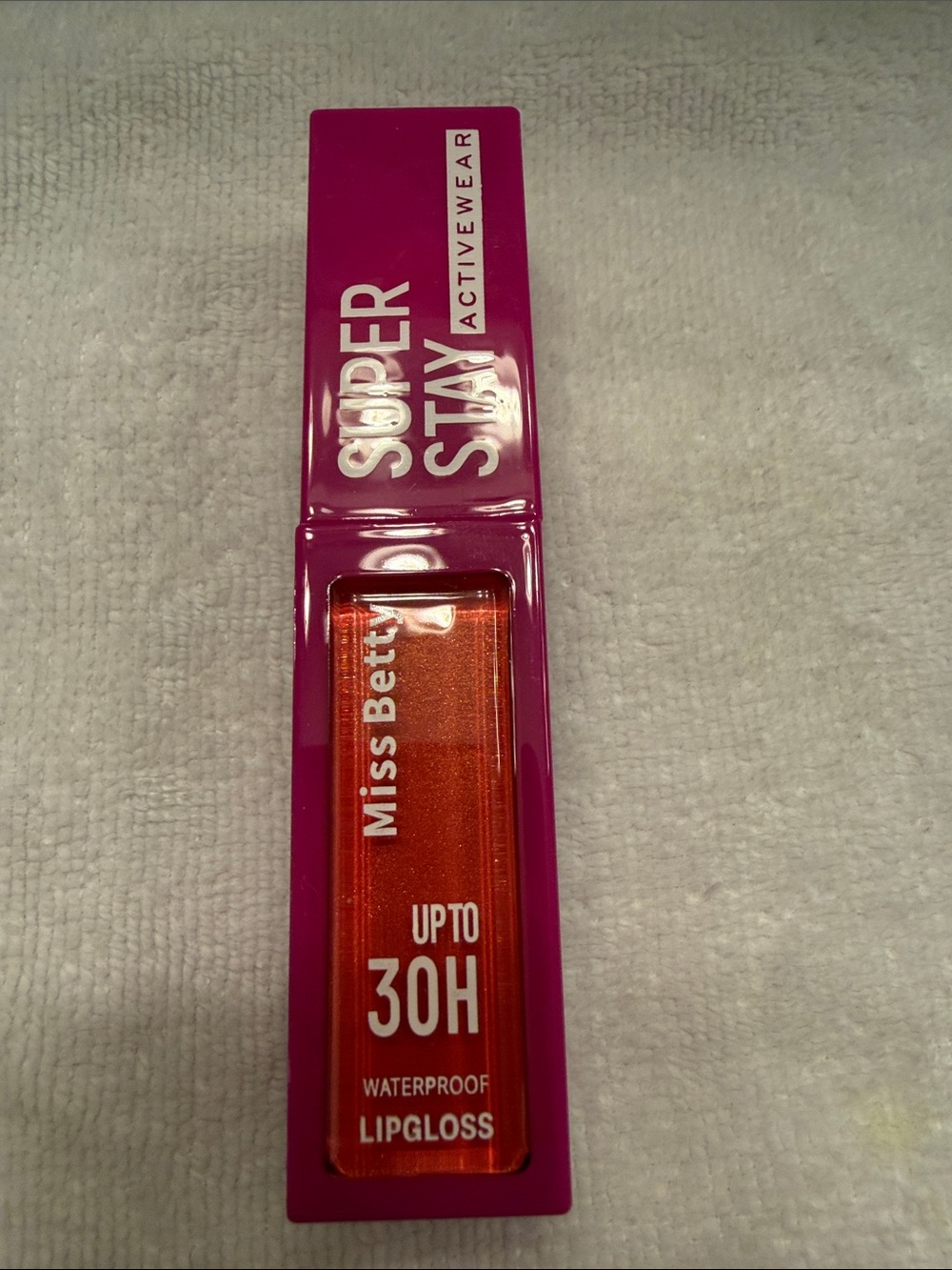 Super Stay Waterproof Lipgloss - Orange Shade